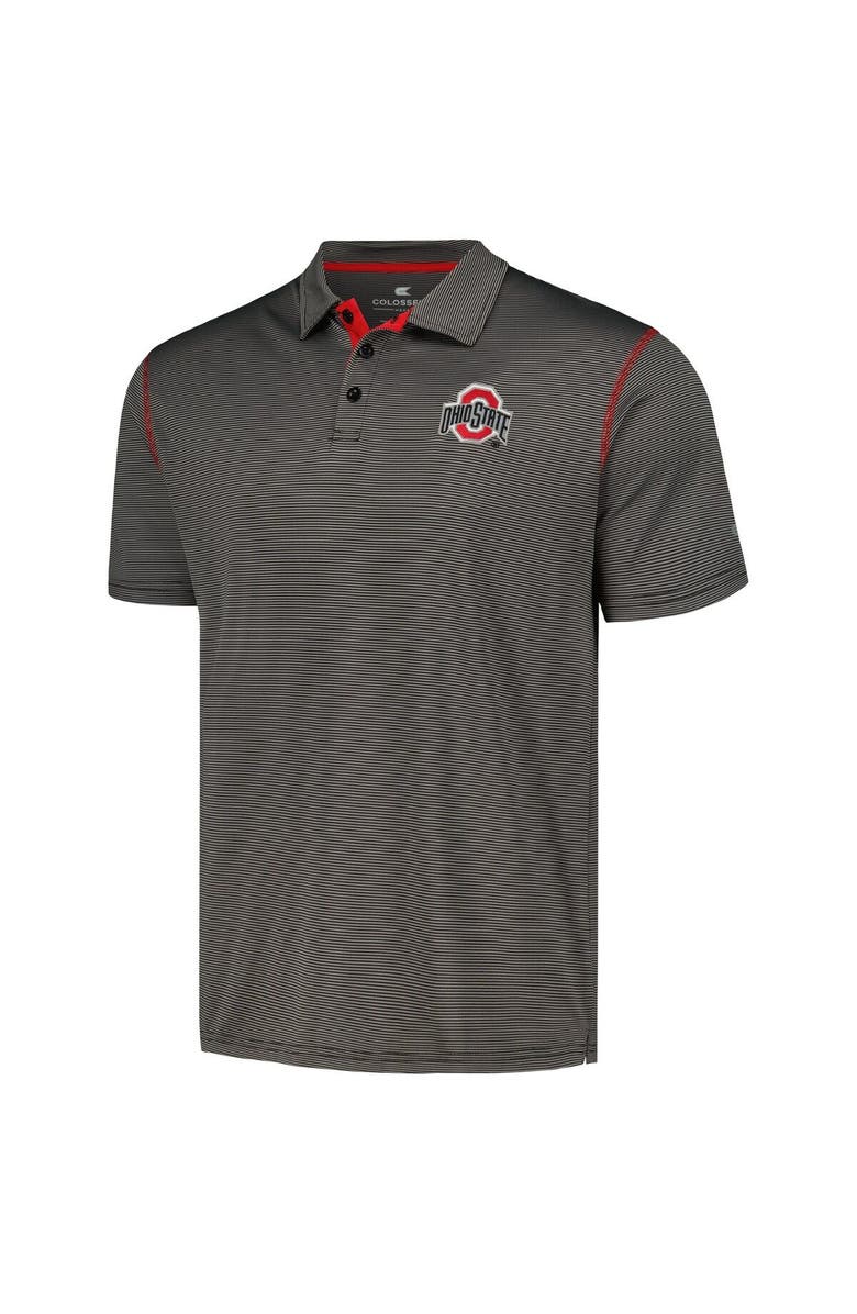 COLOSSEUM Men's Colosseum Gray Ohio State Buckeyes Cameron Polo, Alternate, color,