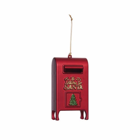 Santa Mail Box Christmas Tree Ornament