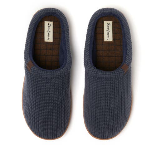 Dearfoams Case Casual Clog Slipper In Gray
