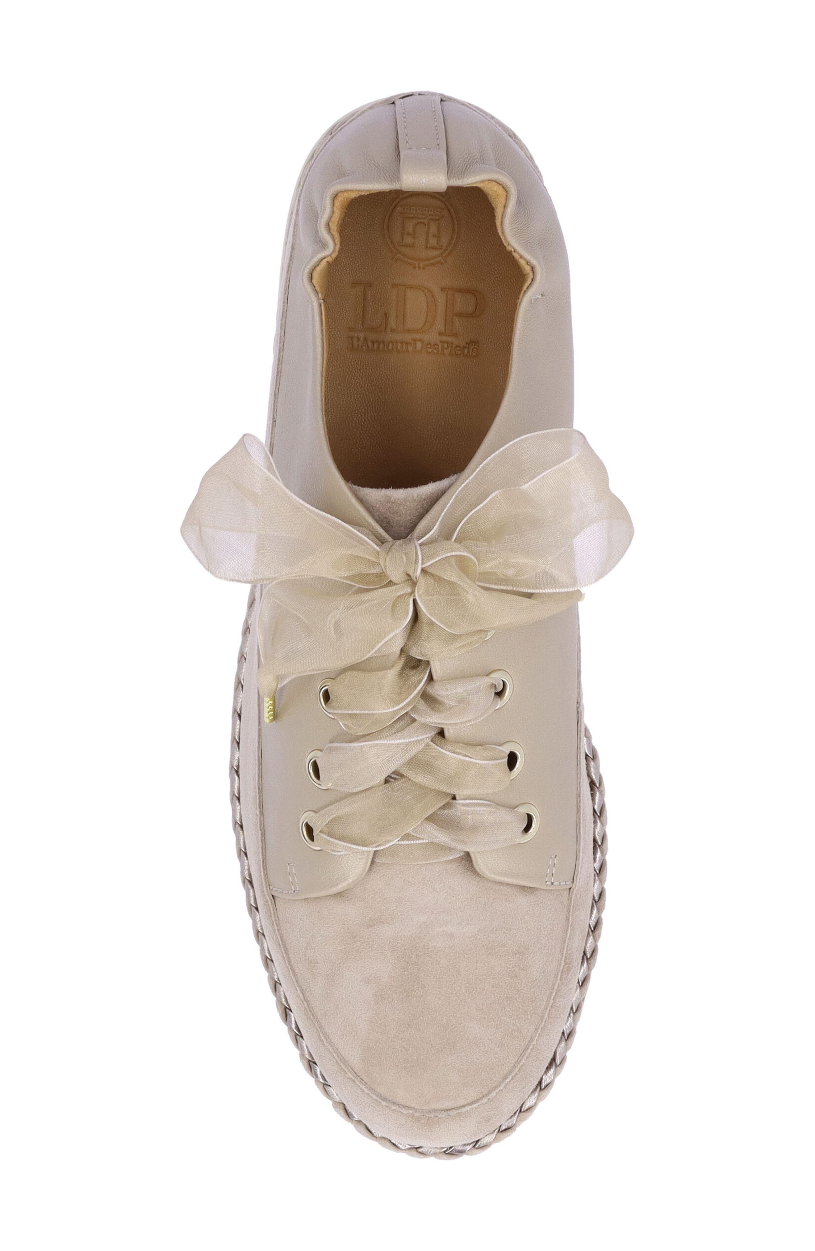 Zaina Platform Sneaker, Alternate, color, PLATINO