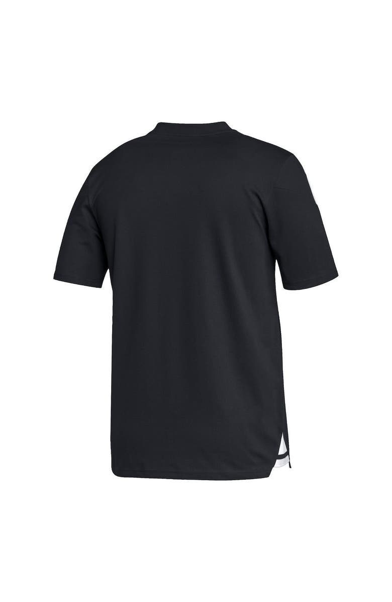 adidas Men's adidas Black Colorado Rapids Henley AEROREADY Polo, Alternate, color, 