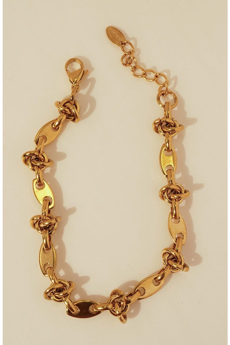Glyfa Bracelet, Alternate, color, GOLD