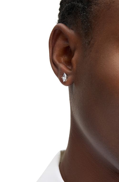Kate Spade New York Marquise Cut Solitaire Stud Earrings In Metallic