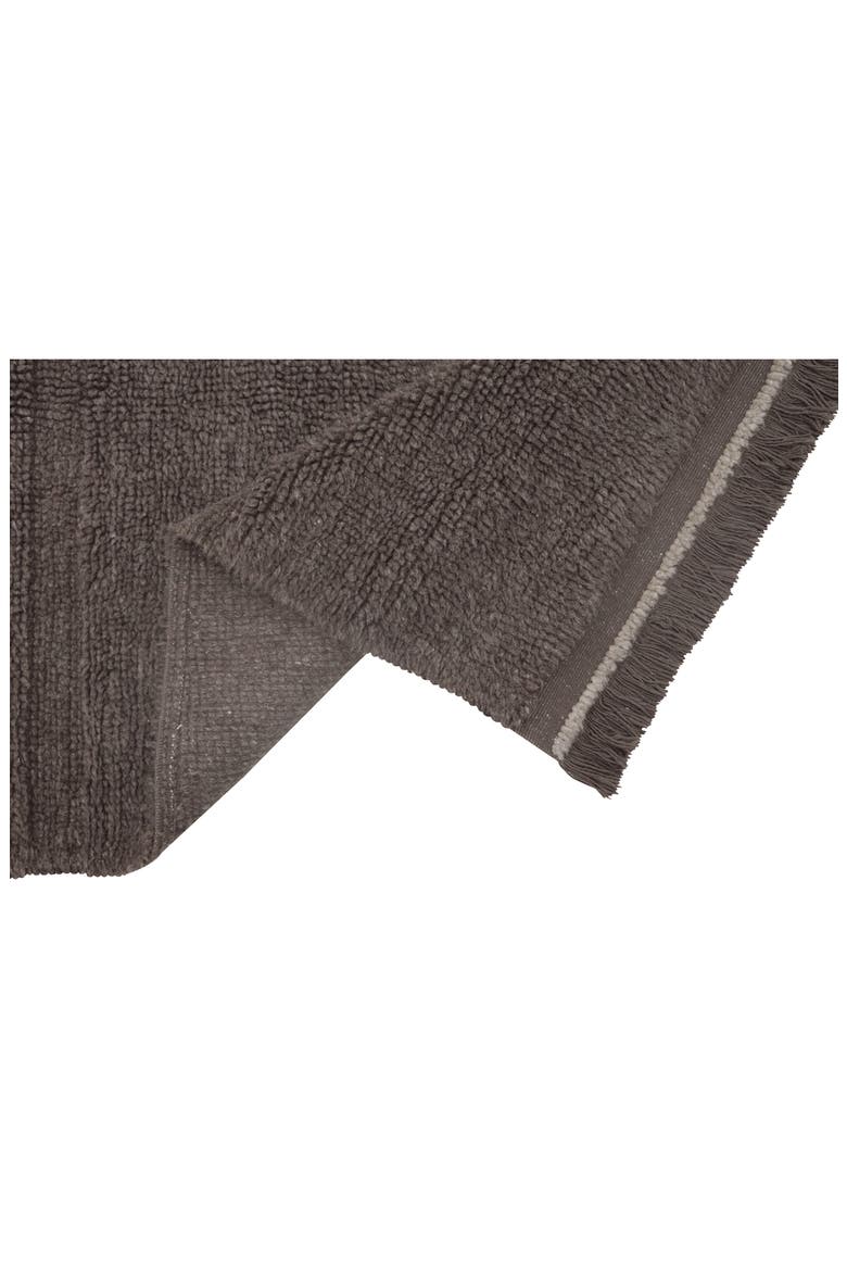 Steppe Woolable Washable Wool Rug, Alternate, color, SHEEP BROWN
