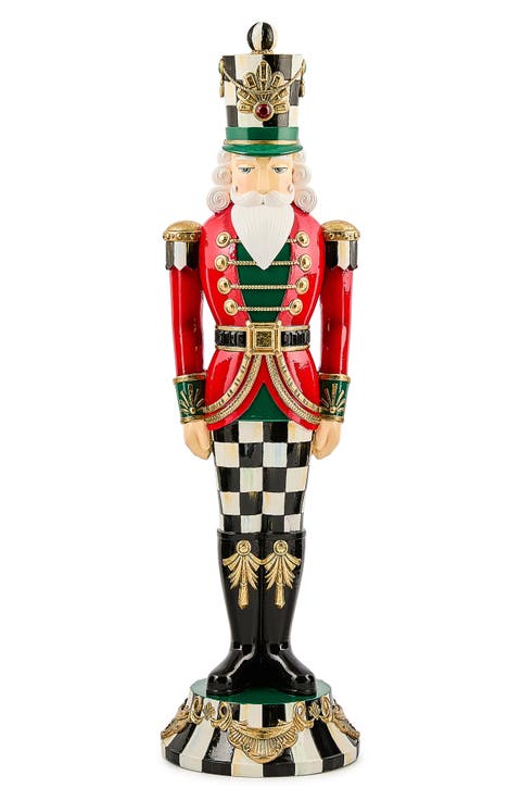 Courtly Classic Resin Nutcracker.