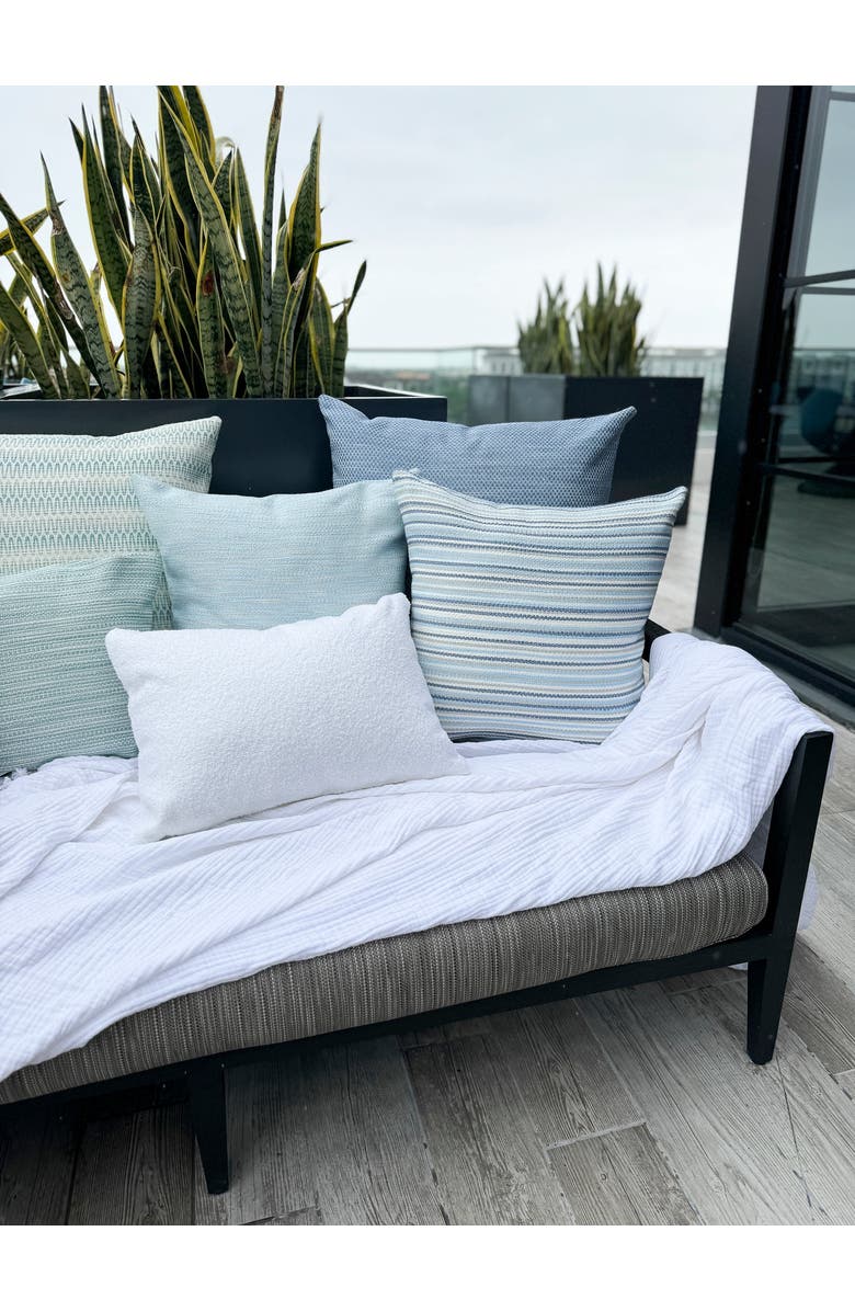 Anaya Boucle Indoor Outdoor Pillow, Alternate, color, 