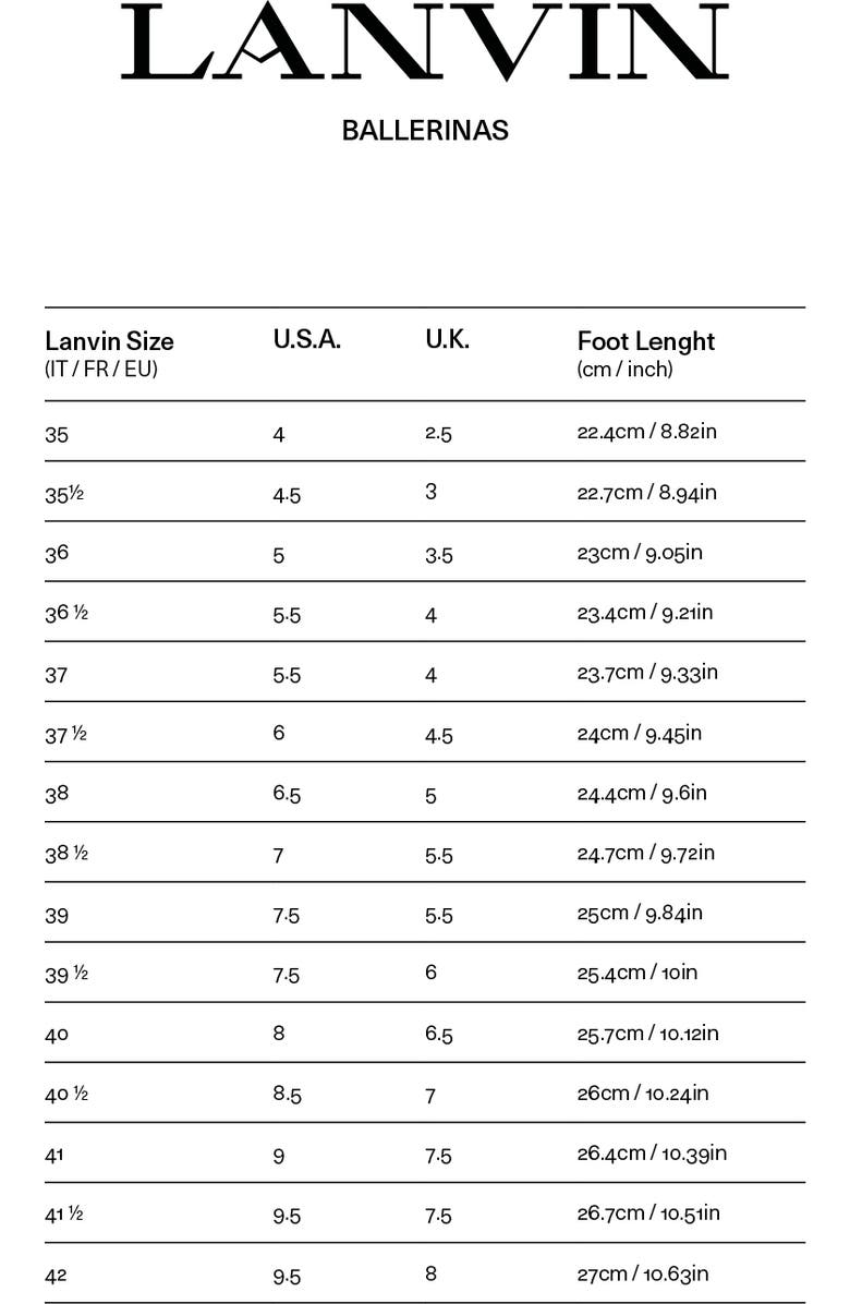 Lanvin The Leather Ballerina Flat With Studs, Alternate, color,