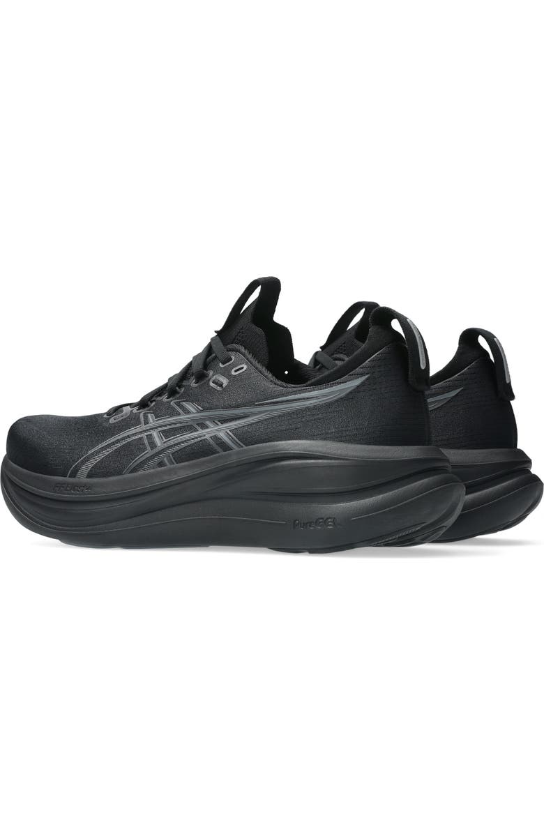 ASICS<sup>®</sup> GEL-NIMBUS<sup>®</sup> 28 Running Shoe, Alternate, color, Black/Graphite Grey