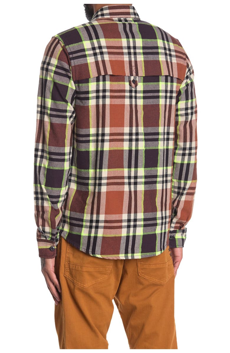 Scotch & Soda Plaid Regular Fit Shirt, Alternate, color, 