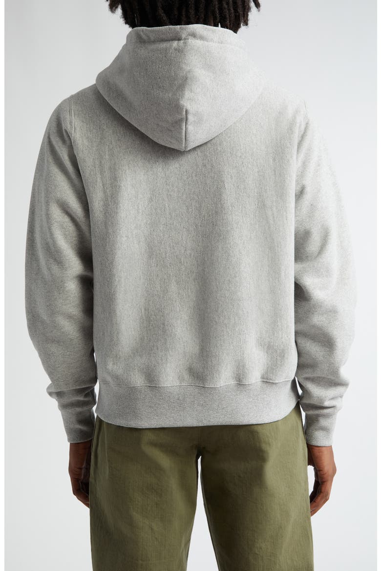 Lightweight Cotton Zip Hoodie, Alternate, color, HEATHER GREY