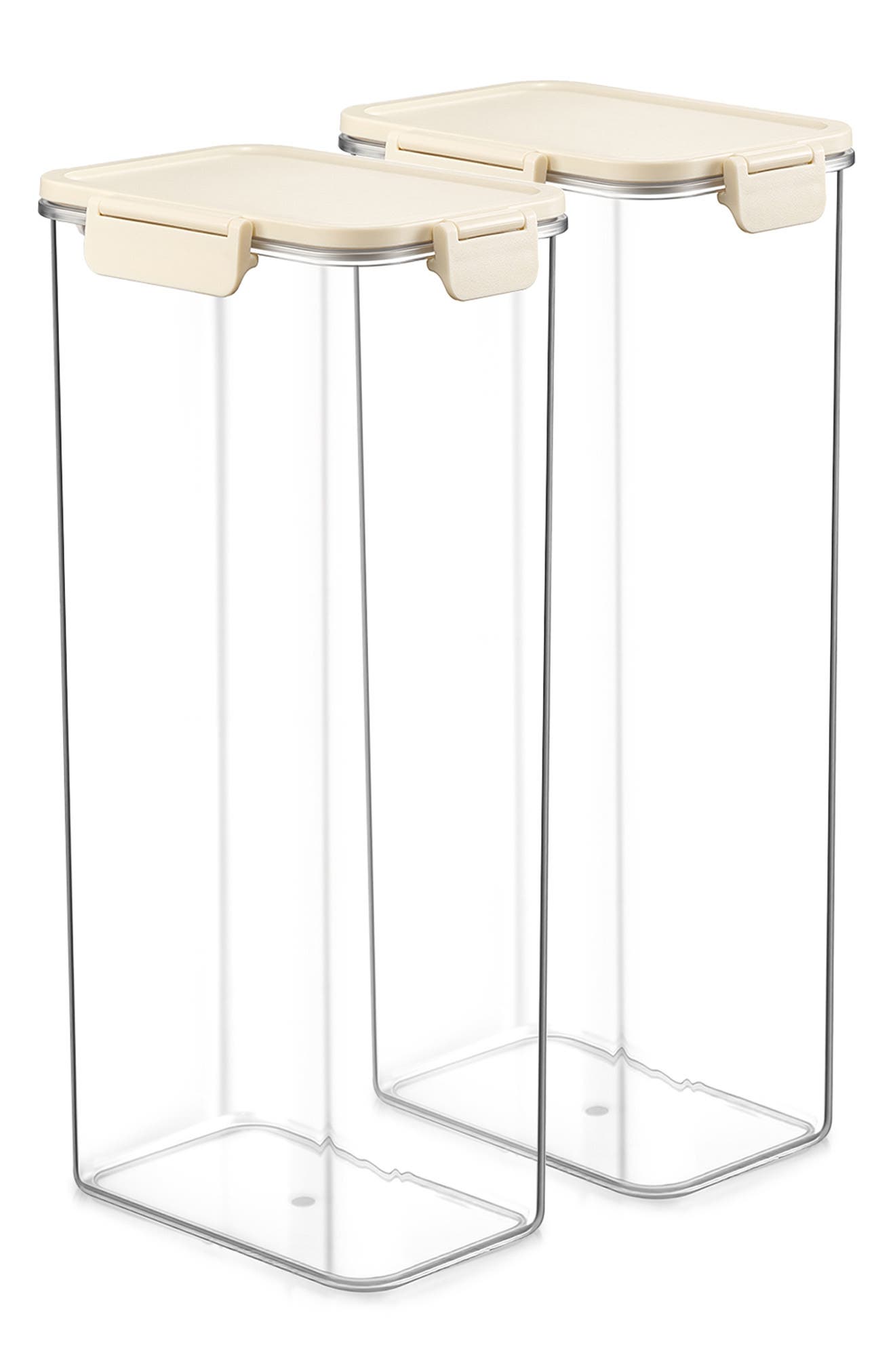 Set of 2 Airtight Food Storage Containers