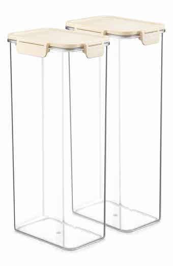 Set of 2 Airtight Food Storage Containers