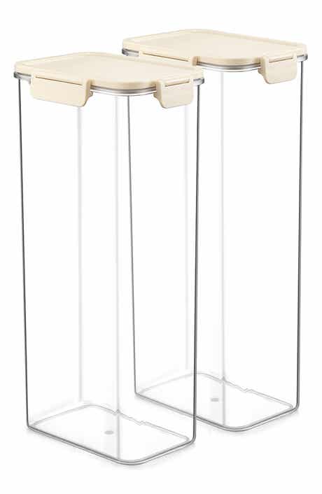 Set of 2 Airtight Food Storage Containers