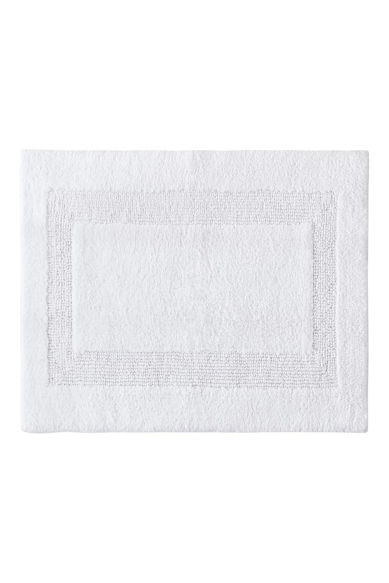 Long Branch White Bath Mat, Alternate, color, COCONUT