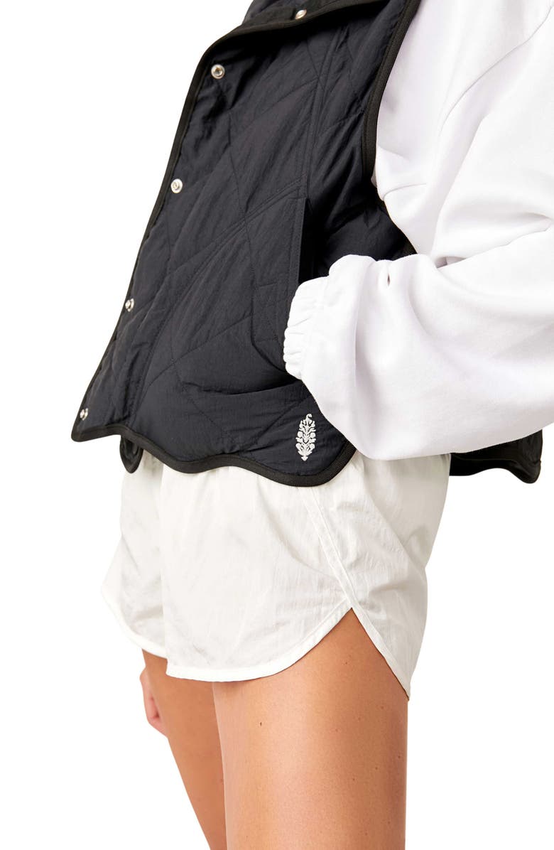 FP Movement by Free People Quinn Quilted Crop Puffer Vest, Alternate, color, 