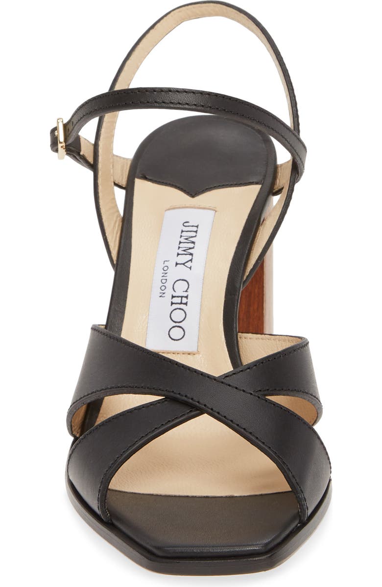 Jimmy Choo Joya Leather Sandal, Alternate, color,