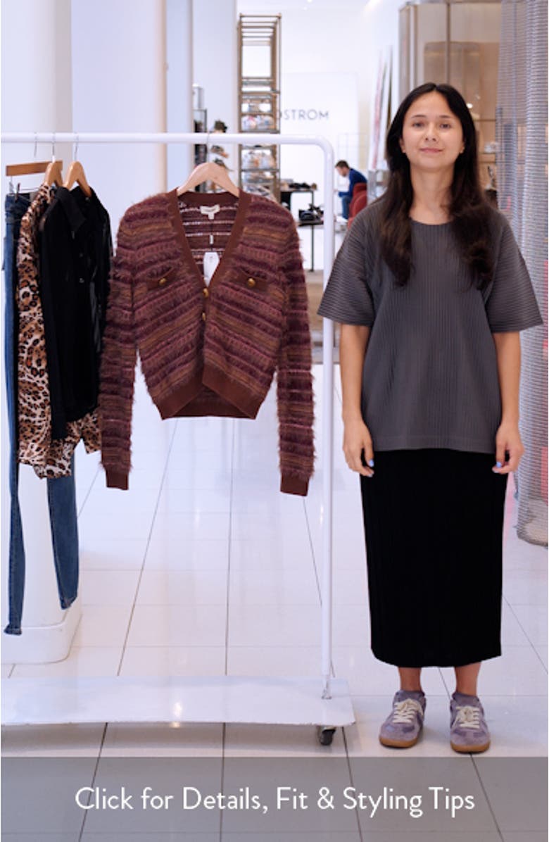 Ariadne Mix Stitch Cardigan, sales video thumbnail