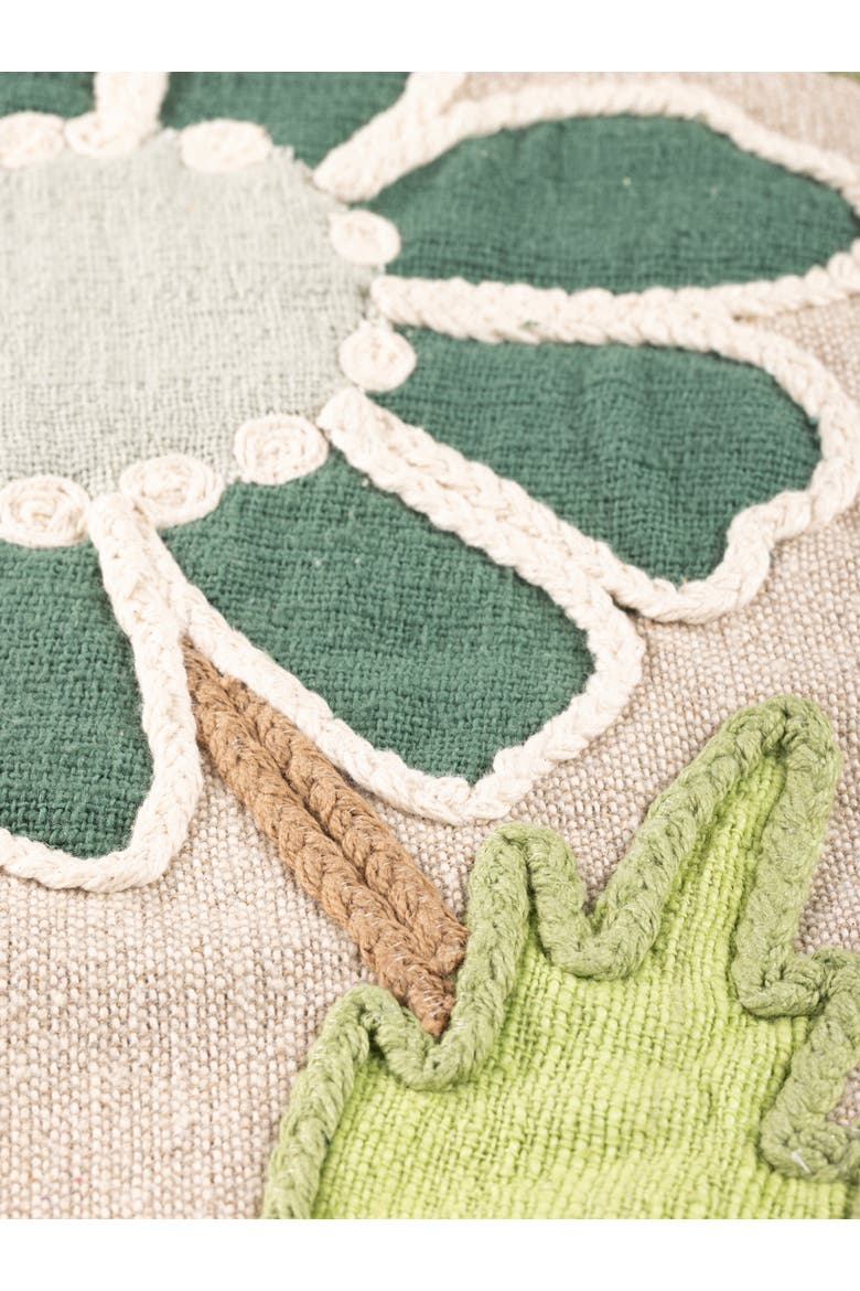 Palermo Throw Pillow Cover, Alternate, color, Green