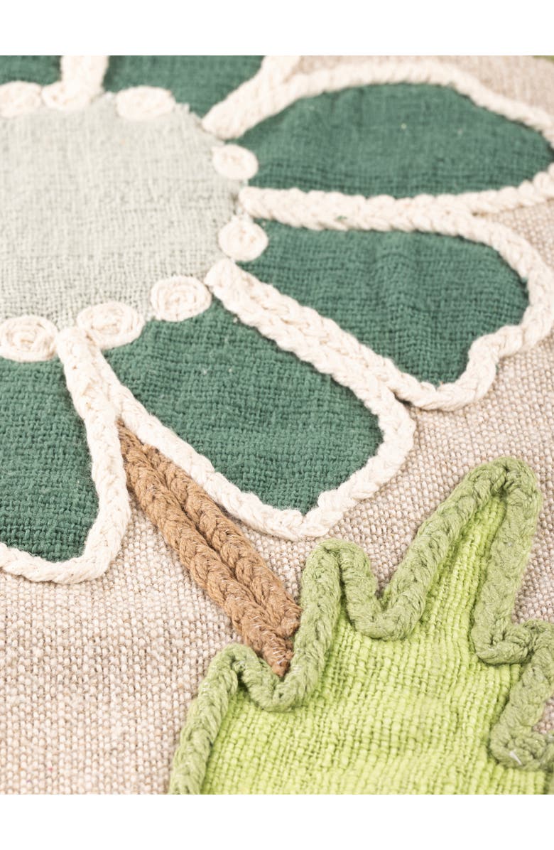 GAURI KOHLI Palermo Throw Pillow Cover, Alternate, color, Green