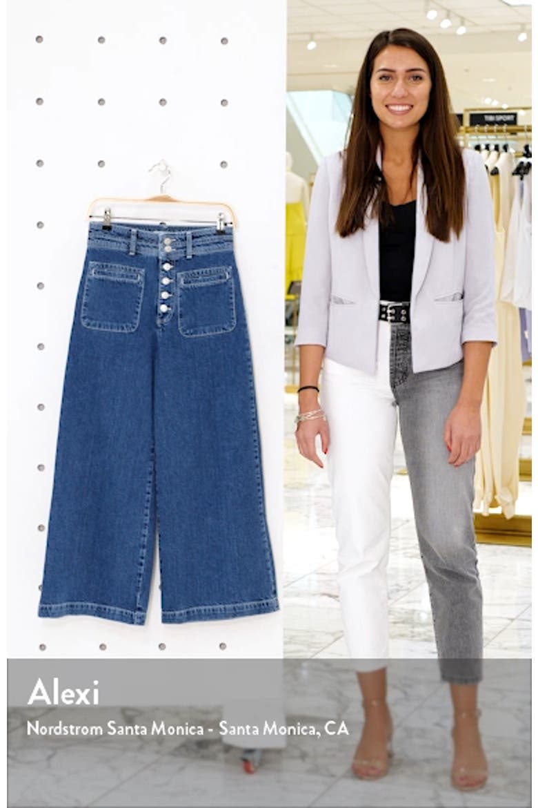 Colette Wide Leg Jeans video