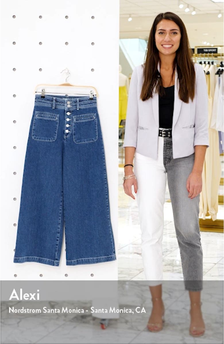Colette Wide Leg Jeans, sales video thumbnail