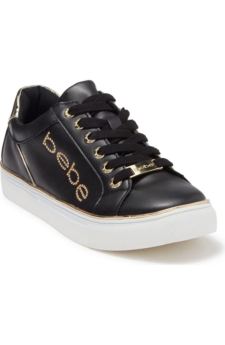 bebe Celise Brand Logo Low Top Sneaker, Main, color,