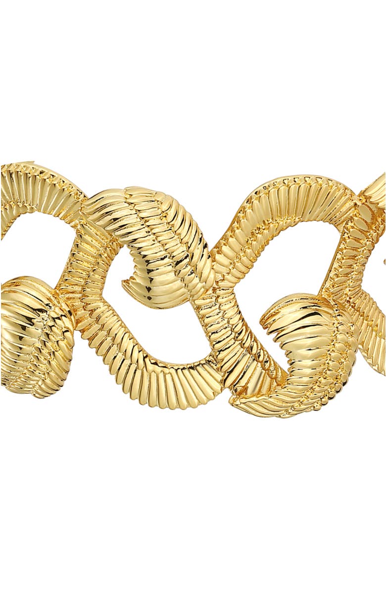 RC RETRO CHIC Hawk Wing Bangle, Alternate, color, Gold