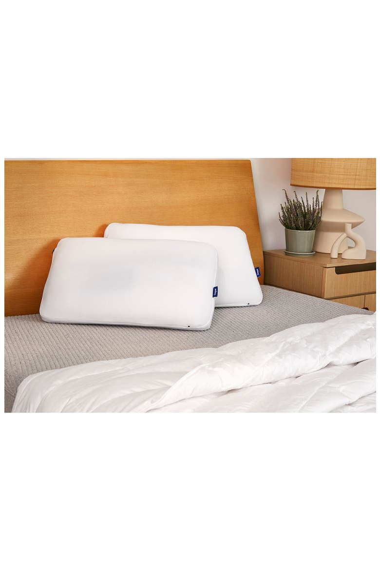 Essential Cooling Foam Pillow, Alternate, color, WHITE