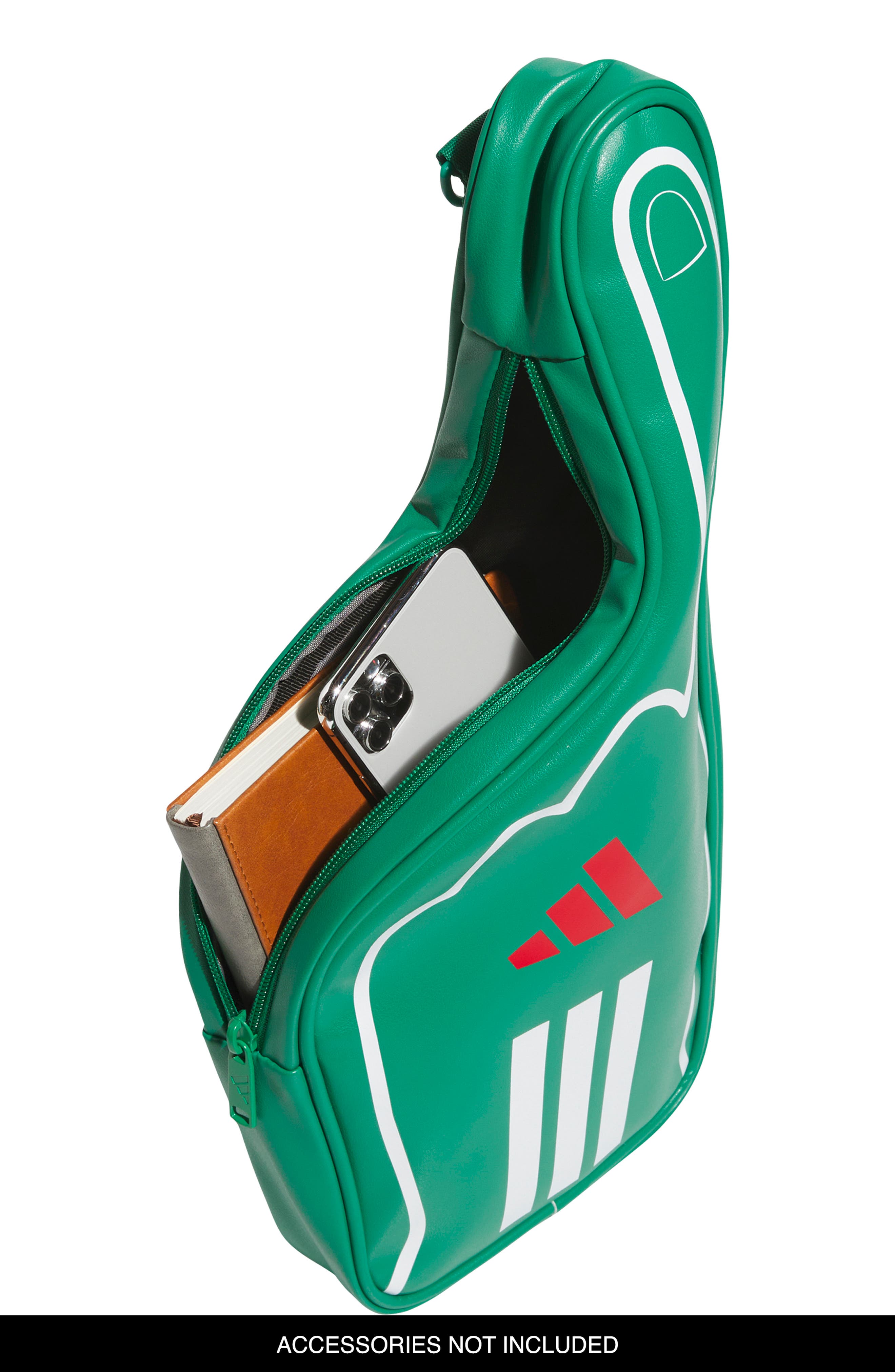 adidas Originals Mexico Finger Crossbody Bag, Alternate, color, 