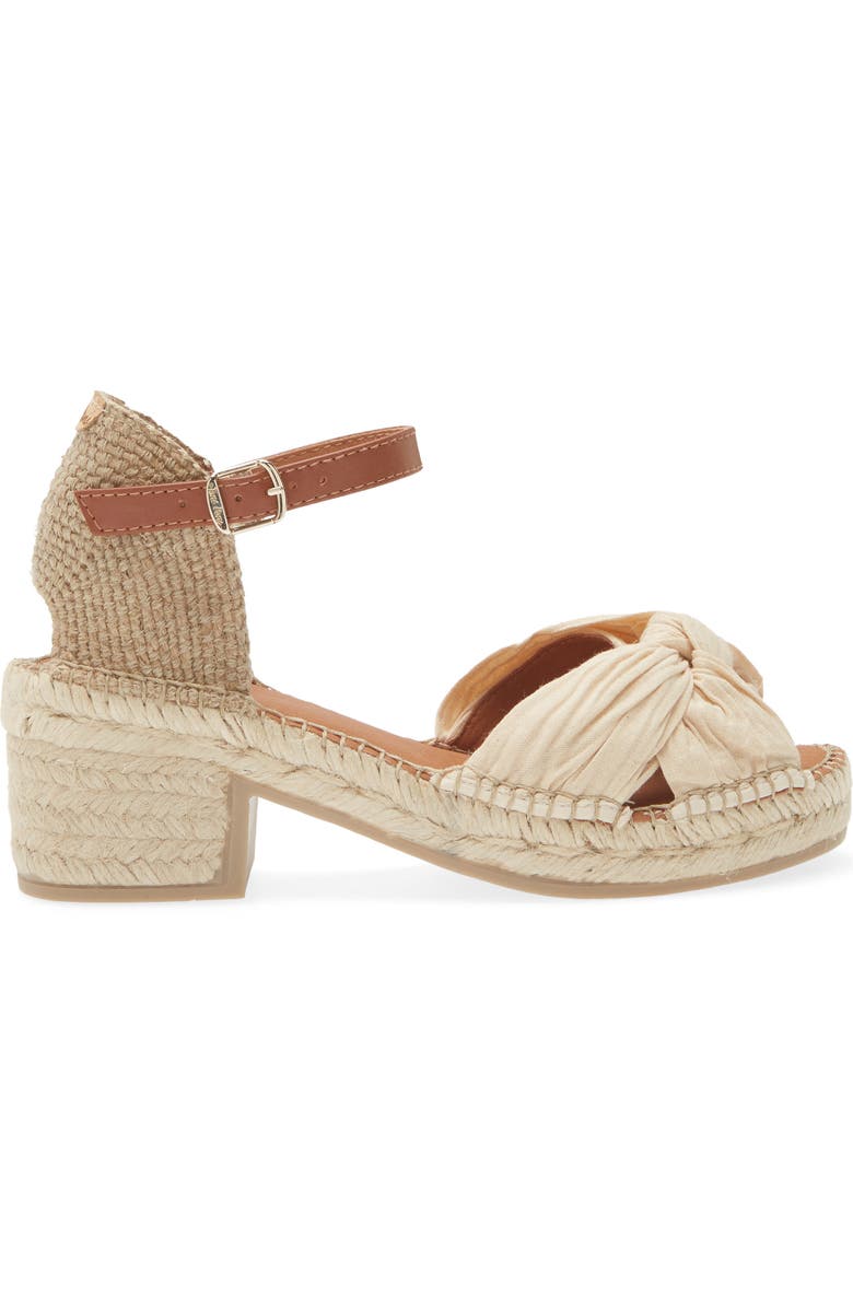 Toni Pons Daniela Ankle Strap Sandal, Alternate, color, Cream