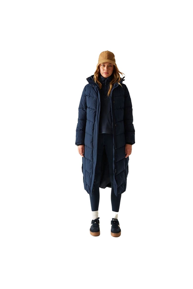 Eloria Padded Jacket, Alternate, color, Navy