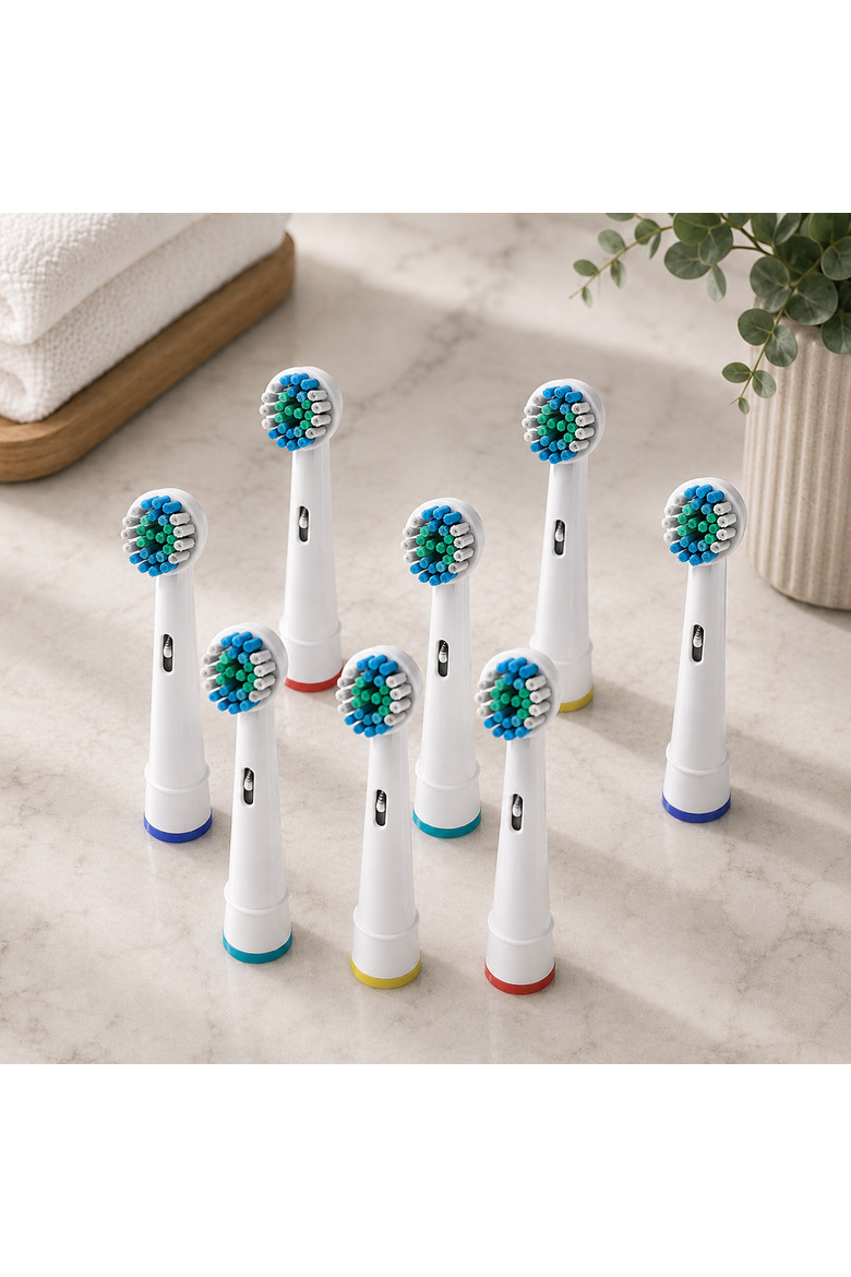 8-Pack Sensitive Brush Heads for Oral-B, Alternate, color, Multicolor