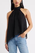 Open Edit Asymmetric Woven Top