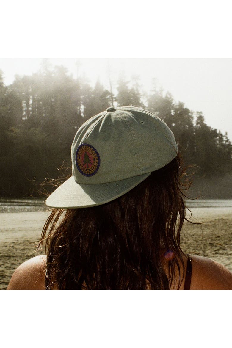 Vintage Tree Patch Hat, Alternate, color, Dark Green