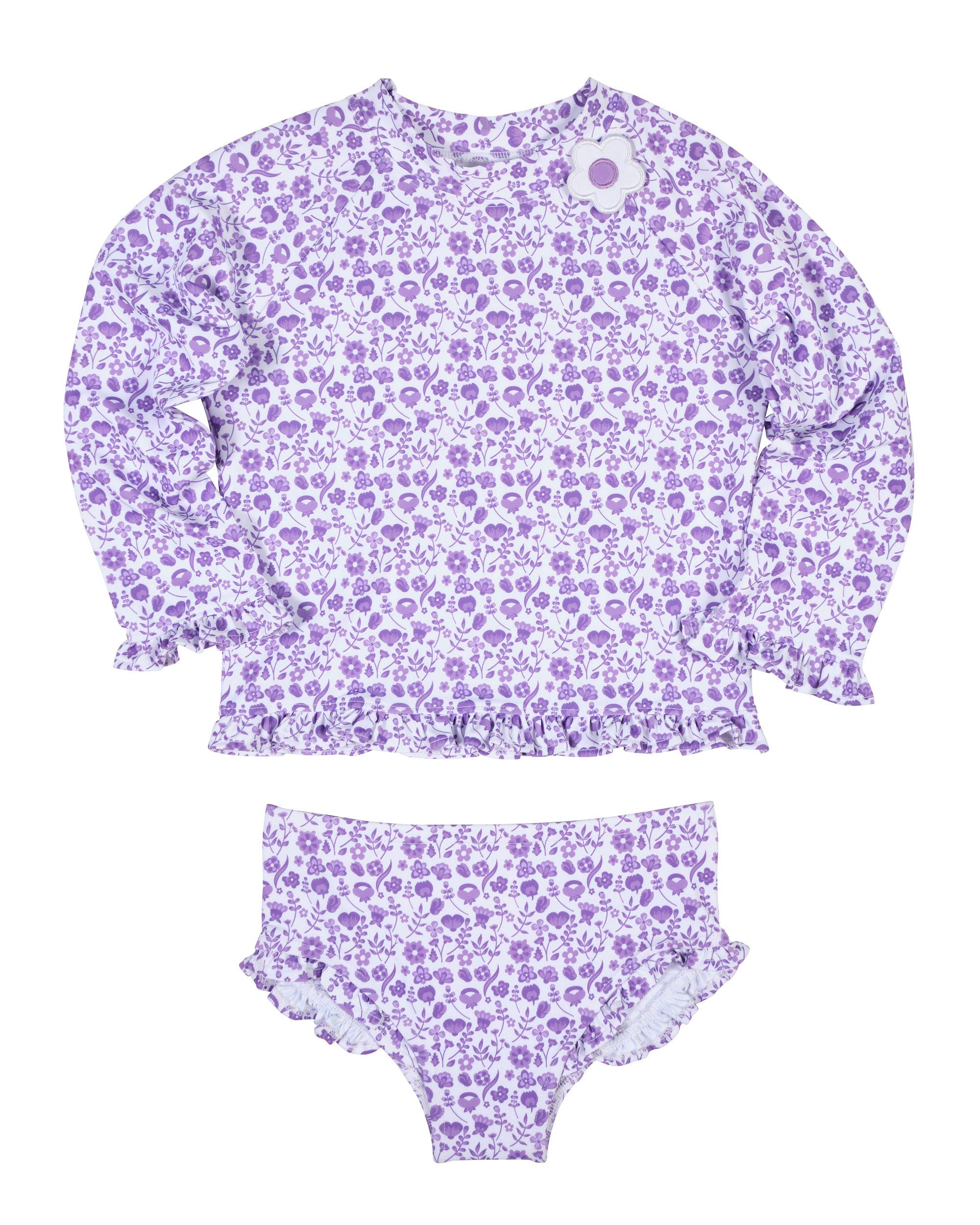 selected Purple/White