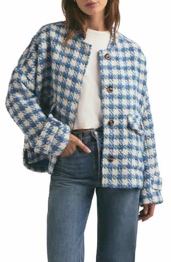 Favorite Daughter The Timeless Houndstooth Tweed Jacket