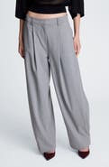 Kenneth Cole High Waist Wide Leg Trousers
