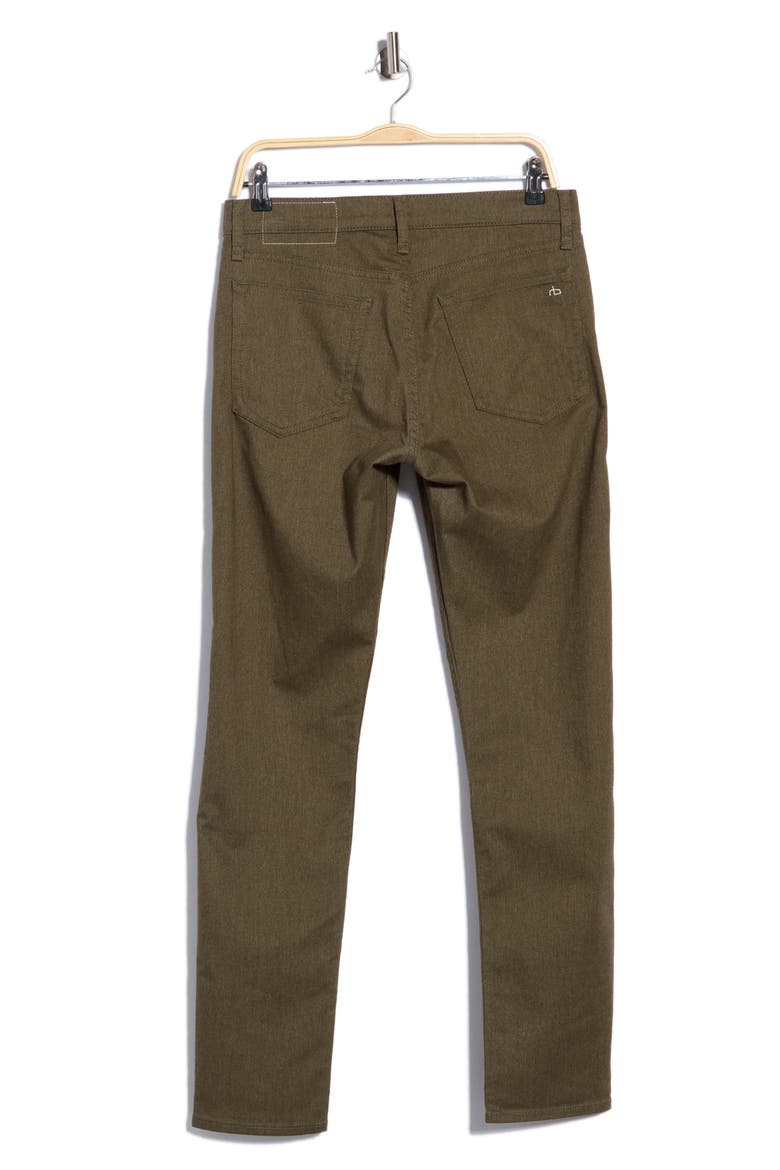Fit 2 Brushed Twill Slim Fit Jeans, Alternate, color, ARMY
