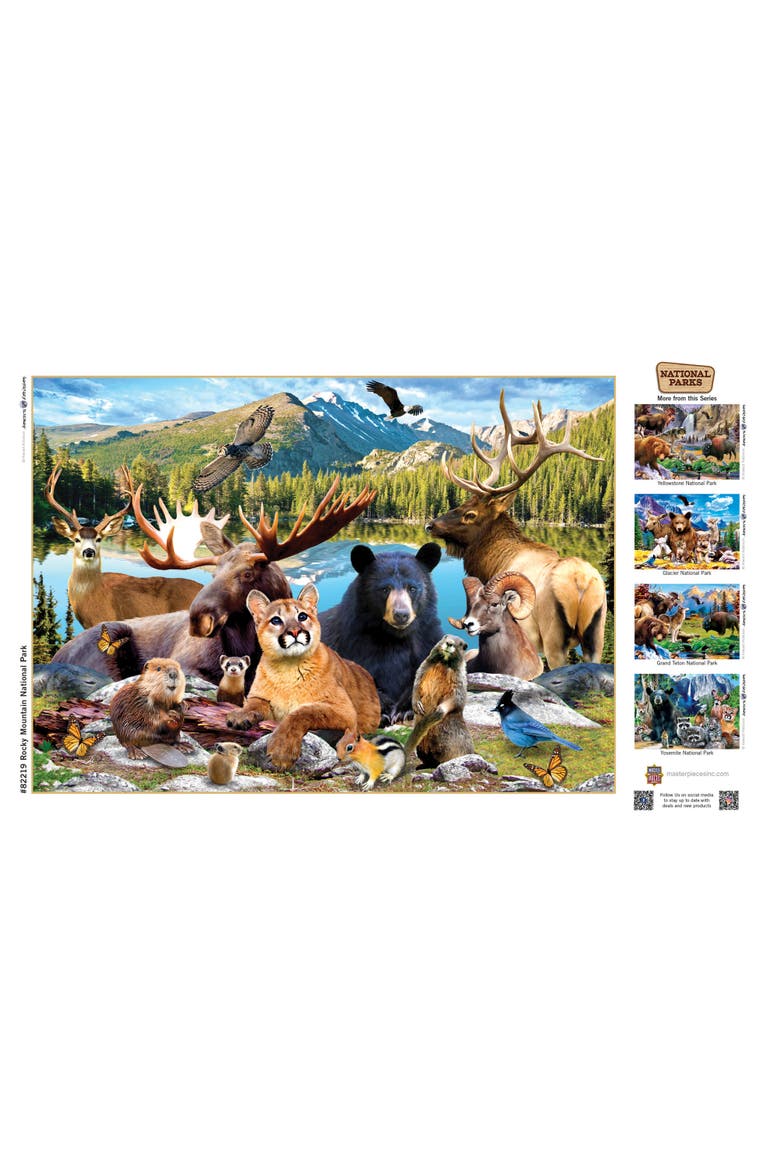 Rocky Mountain 500 Piece Puzzle, Alternate, color, Multicolor