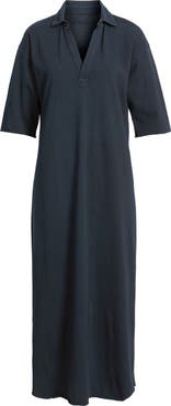 Frank & Eileen Emma Johnny Collar Maxi Dress
