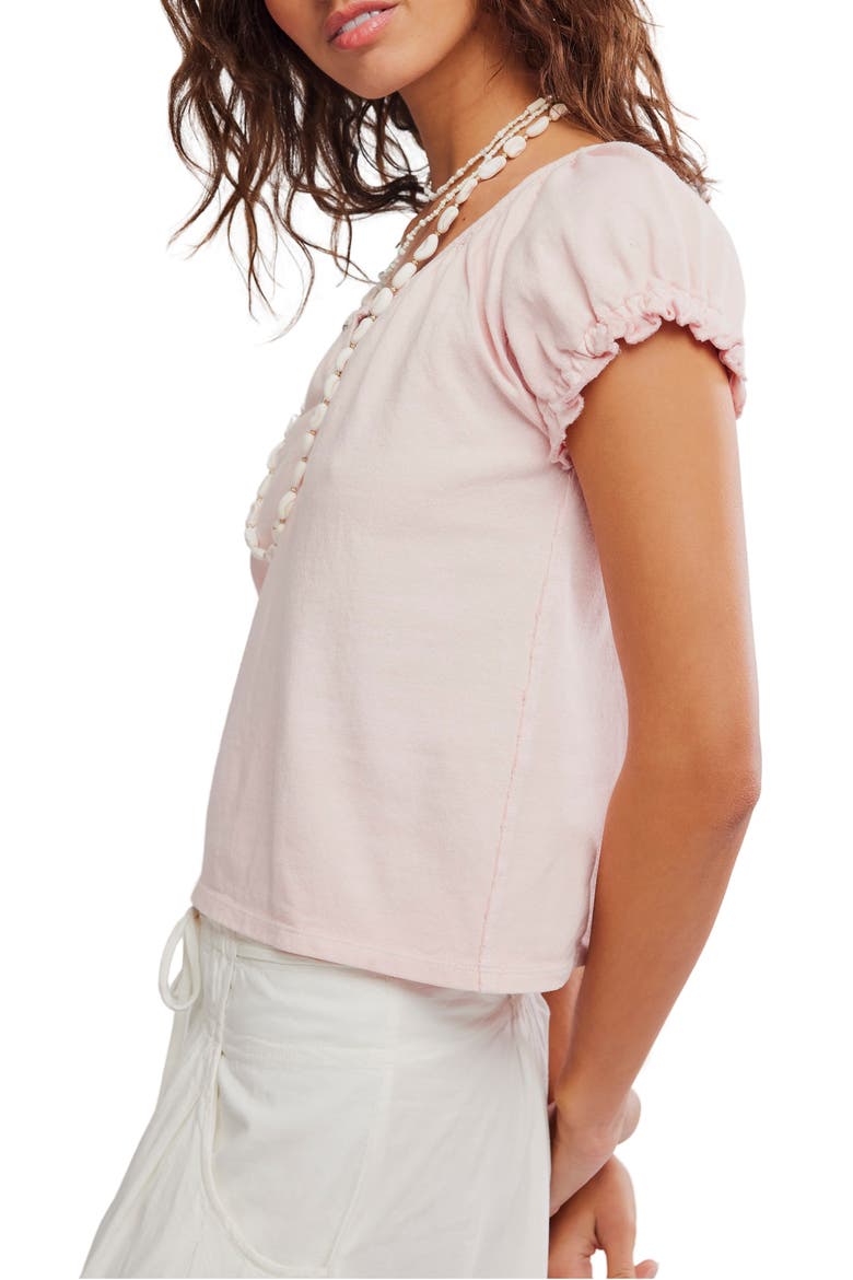 Issa Puff Sleeve Top, Alternate, color, MORGANITE