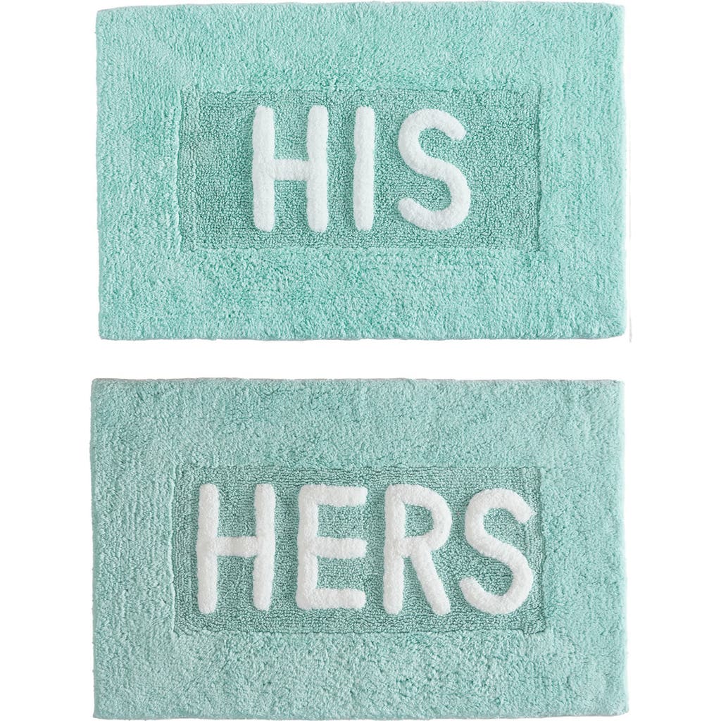 Jean Pierre New York His & Hers Bath Mat Set