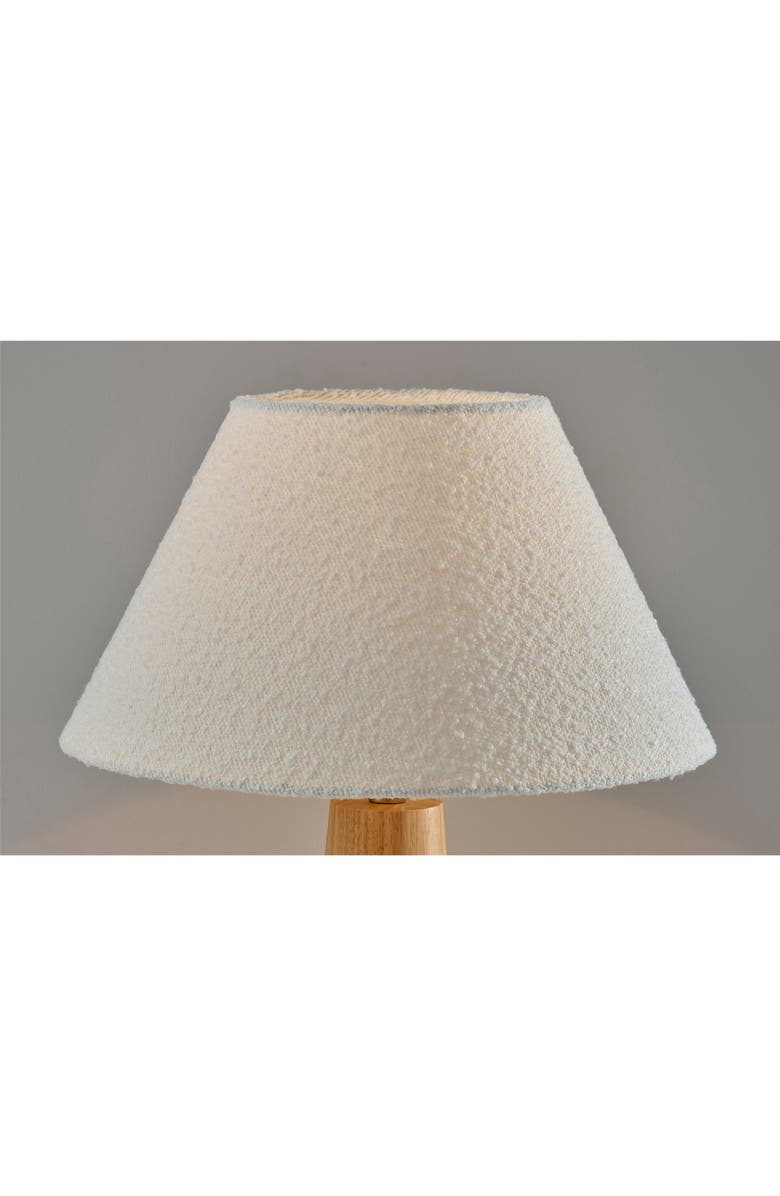 ADESSO LIGHTING Brayden Tapered Table Lamp, Alternate, color, Natural Wood