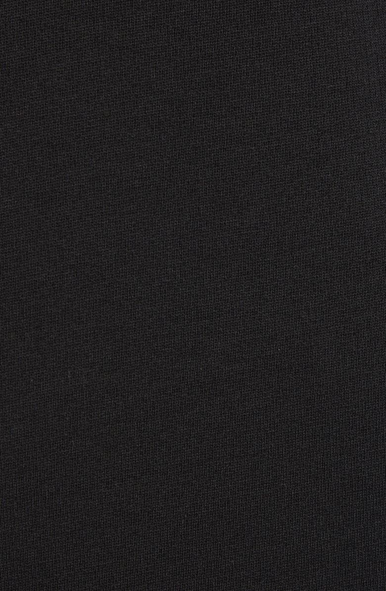 Moncler Cotton Fleece Half Zip Sweatshirt, Alternate, color, 