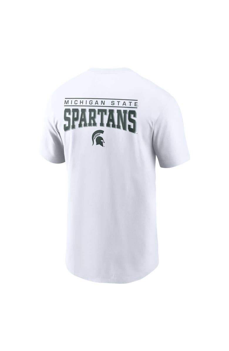 Nike Men's Nike White Michigan State Spartans T-Shirt, Alternate, color, White