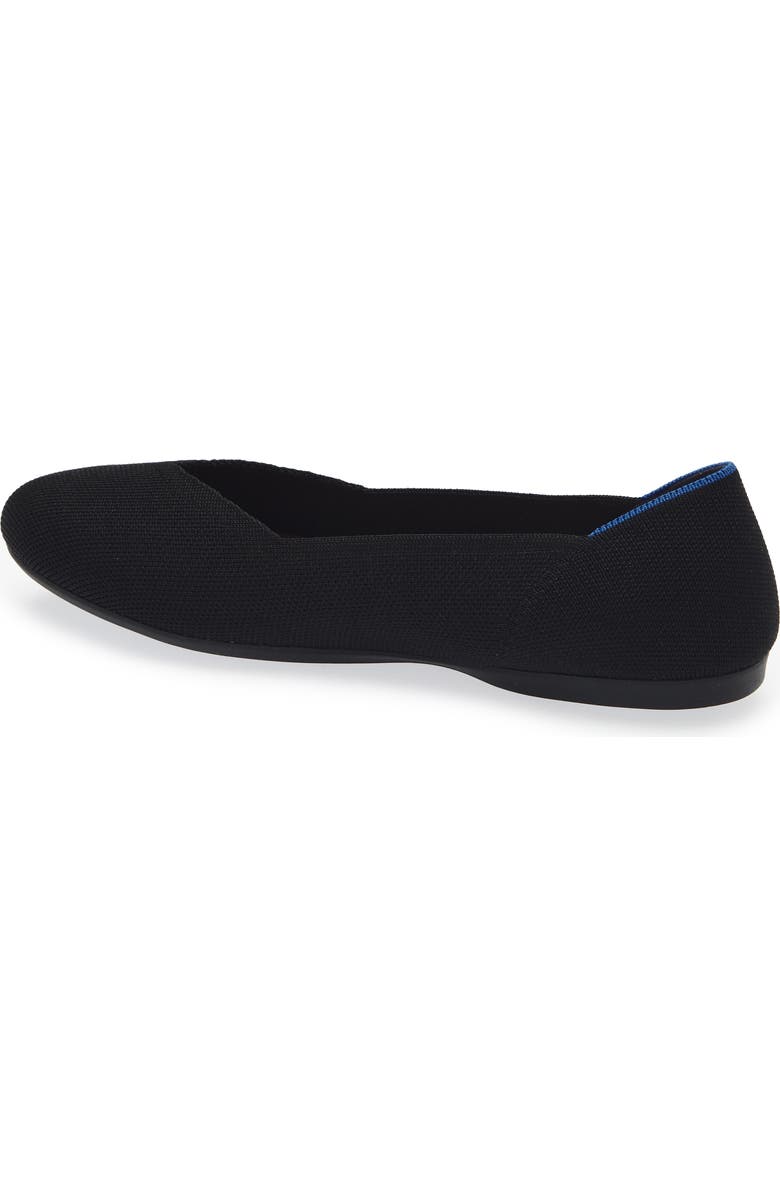 Rothy's The Daily Ballet Flat, Alternate, color, Black