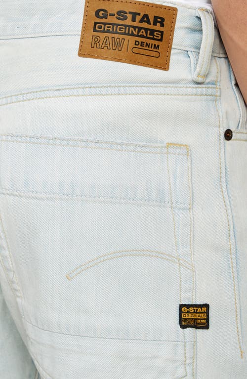 G-star Bend 3d Loose Fit Jeans In Beached Faded Clifton Blue