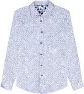 Robert Graham Montagu Knit Button-Up Shirt