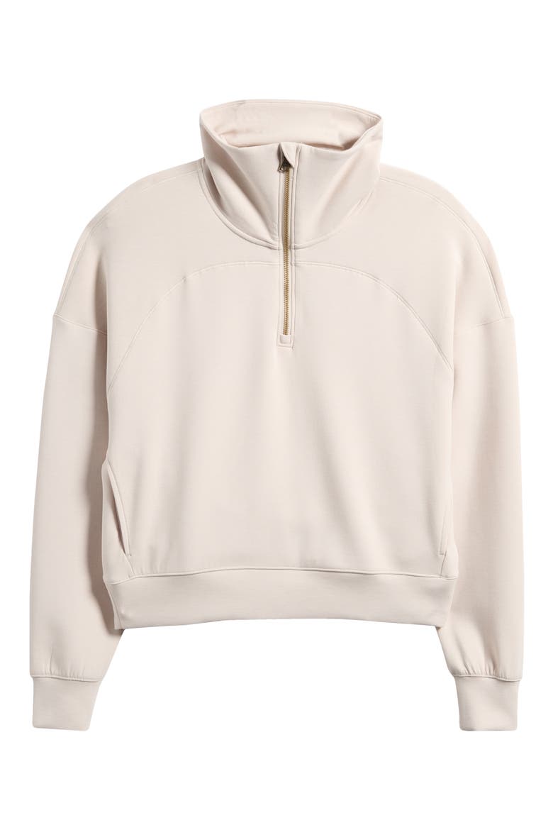 DreamGlow Half Zip, Alternate, color, SAND