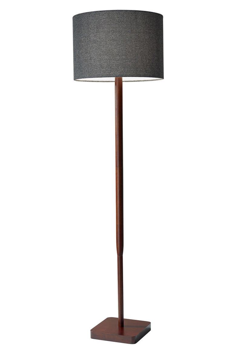 Ellis Floor Lamp, Main, color, WALNUT